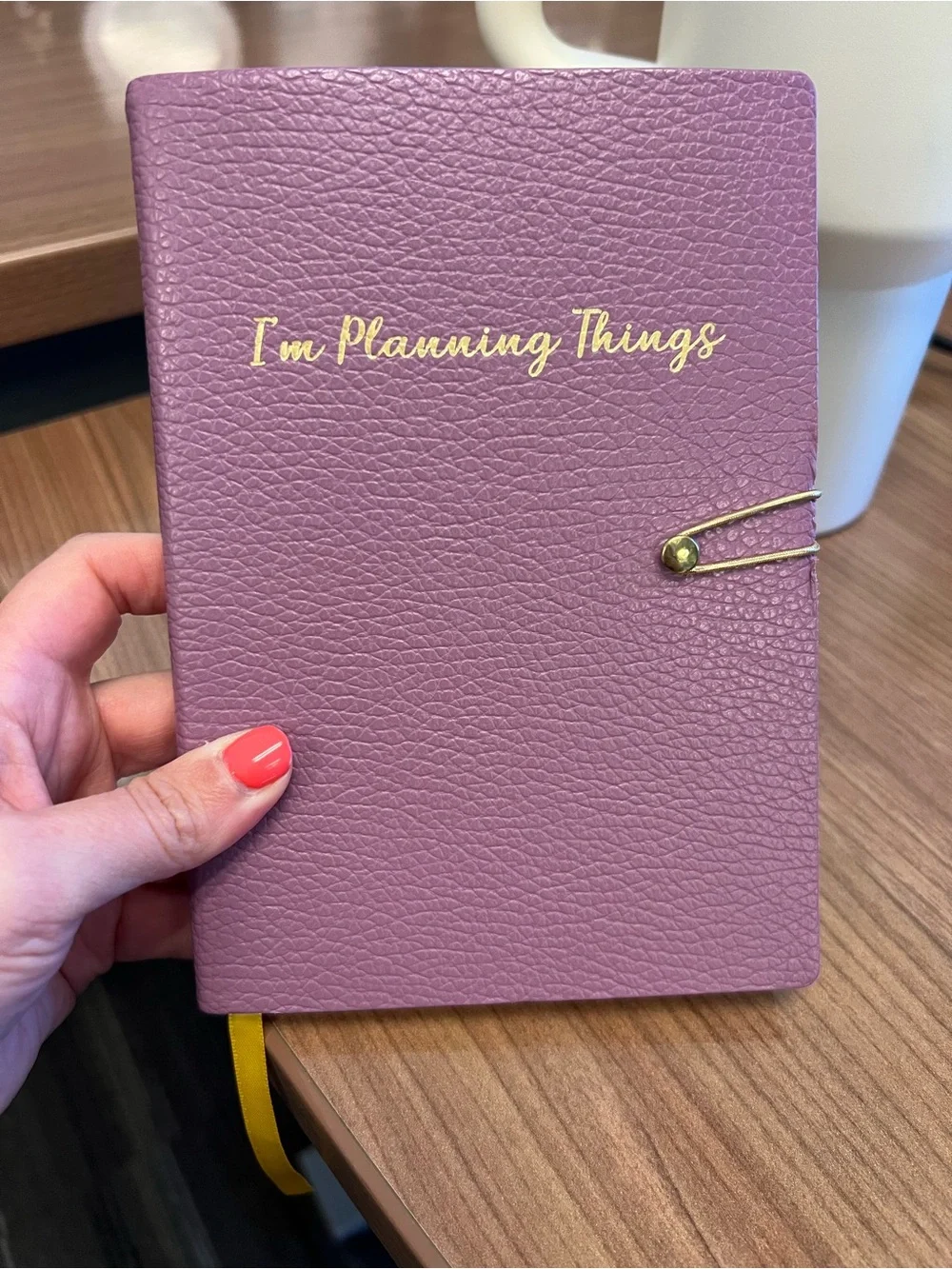 Lilac Planner Notebook - 
